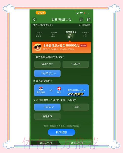 世界杯外围竞猜全攻略：热门投注选项一览
